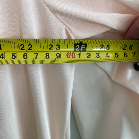 Vintage 90s Lace Peignoir Robe - Pink, Size M/L - Picture 8 of 9